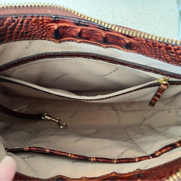 Brahmin Melbourne Shayna Crossbody -Pecan - Picture 5 of 9